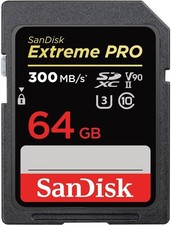 Scheda di memoria SDXC SanDisk Extreme PRO 64 GB 300 MB/s UHS-II V90