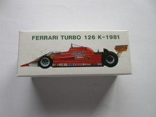 Kit auto da corsa FDS Automodelli modello Ferrari Turbo 126 K - 1981 nuovo