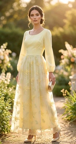 Maxi abito vintage - maxi,