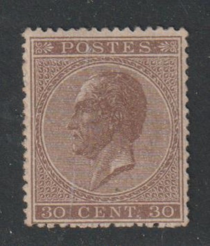 Belgio 1865 cob 19a - -, 19a*