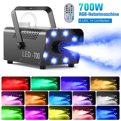 Macchina del fumo 700w rgb - macchina,