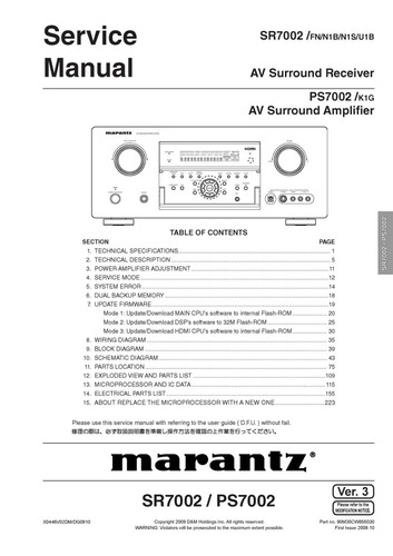 Servizio manuale istruzioni - manuale, di