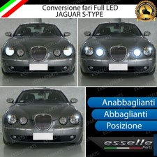 KIT CONVERSIONE LED PER JAGUAR S-TYPE ANABBAGLIANTI ABBAGLIANTI POSIZIONE
