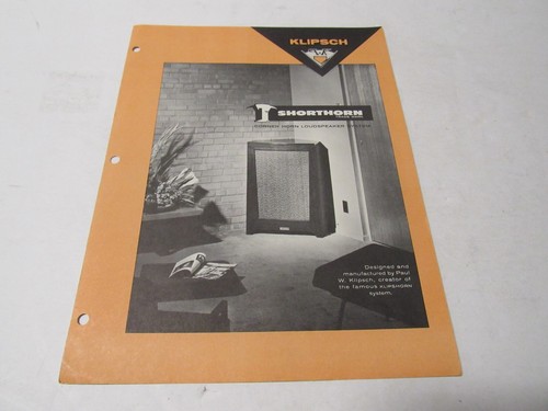 Brochure vendita altoparlanti