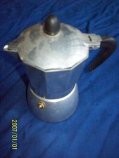 CAFFETTIERA ESPRESSO IN ALLUMINIO TIPO MOKA BIALETTI - CAPACITA 3 TAZZE COMPLETA