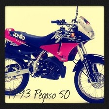 APRILIA ADESIVI ORIGINALI GENUINE DECAL PEGASO 50 1992 92 8215465