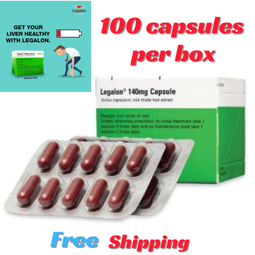 Legalon 140mg 100 - 140mg, capsule