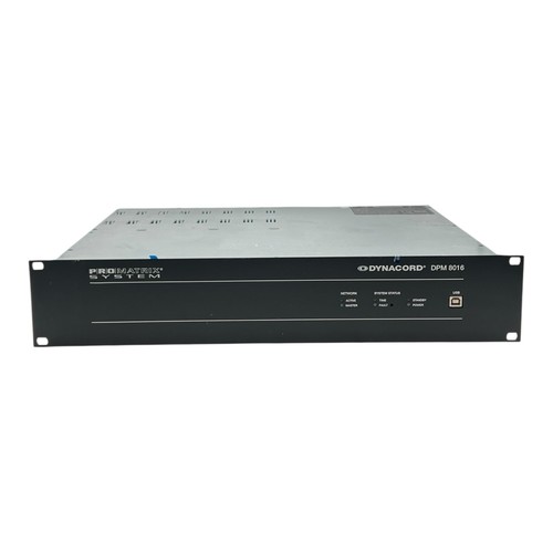 Promatrix system dynacord - system, dpm