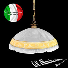 Lampadario classico vetro