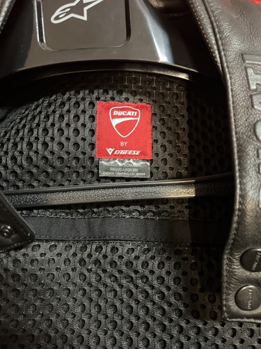 Giacca pelle moto ducati - moto,