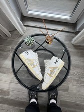 Sneakers donna Premiata bianche e oro taglia 37 EU