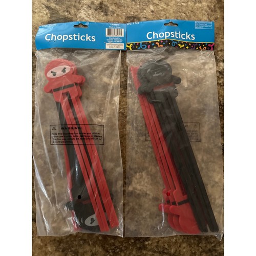 Bacchette ninja paia - ninja, rosso
