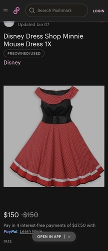 Vestito donna disney - disney, minnie