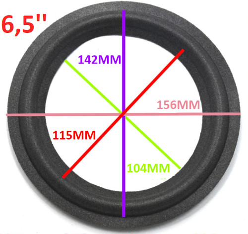Foam per woofer bordo - per, cm