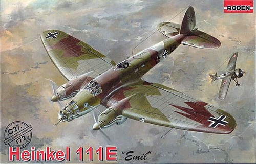 Roden 027 heinkel 111e 72 - heinkel, he-111e