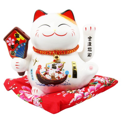Gatto portafortuna maneki - gatto,
