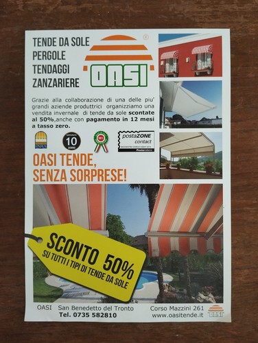 Advertising flyer oasis - flyer,