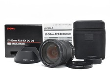 Sigma 50mm ex - 17-50mm, dc