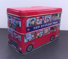 LONDON ENGLISH BUS - Scatola latta - TIN BOX - METAL BOX - Ottime condizioni !!