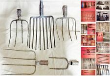 VECCHI FORCONI VARIE MISURE e altri vari attrezzi agricoli, vendita singola