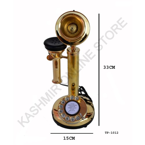Telefono candela ottone - telefono,