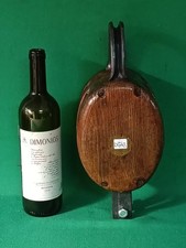 Antico bozzello legno due - bozzello,
