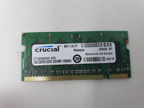 Crucial ddr2 pc2 5300 667 - gb,
