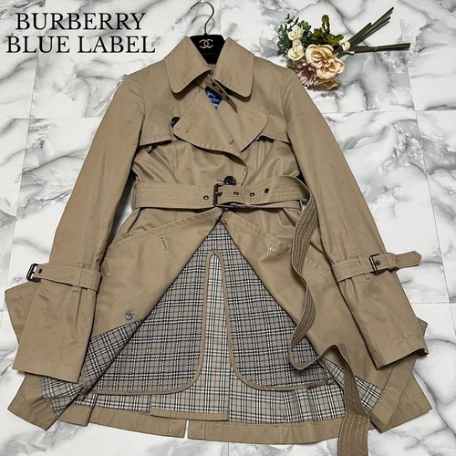 Burberry blue label trench - burberry,