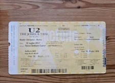 Biglietto ticket the - u2,