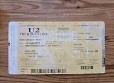 Biglietto Ticket U2 The Joshua Tree Tour 30th Anniversary 1987 2017 Rome Roma