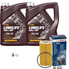 Filtro olio Bosch 10 L Mannol