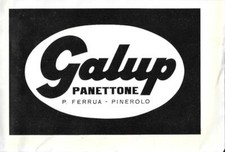 Panettone Galup. Advertising  1963