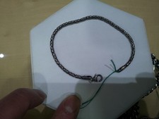 bracciale argento 925 anticato