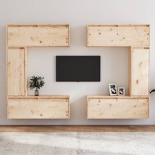 Mobili Porta TV 6 pz in Legno