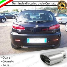 Terminale scarico cromato - terminale,