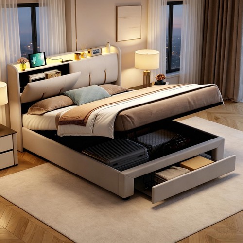 Letto imbottito 160x200 - , con