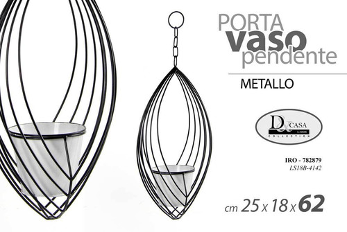 Porta vaso pendente cm - 62*25,