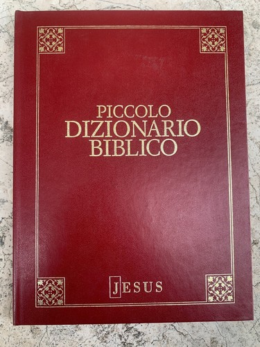 Piccolo dizionario biblico - ,