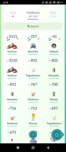 Shiny heatran electrike - shiny,