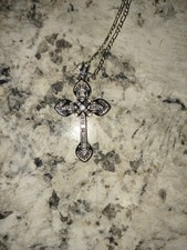 Ciondolo croce diamante