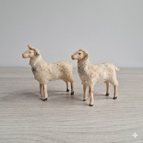 Antiche pecore lanose - lanose, presepe