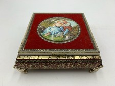 Scatola In Latta Bauletto