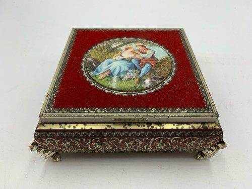 Scatola latta bauletto - scatola,
