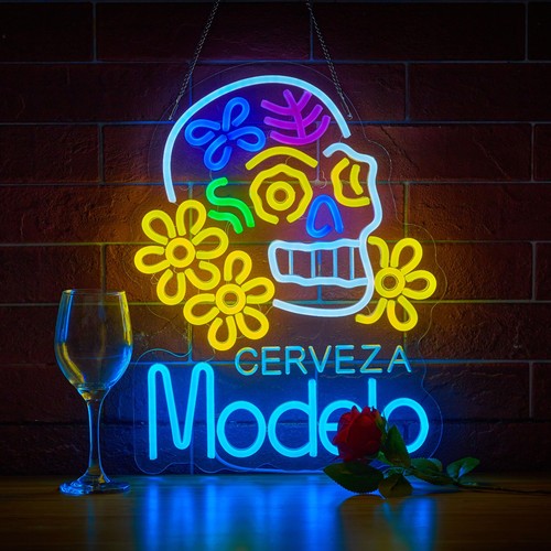 Insegna neon beer bar - insegna,
