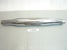 Marmitta ciclomotore SW 182 IGM diam imbocco 30 mm lungh tot 50 cm terminale ...