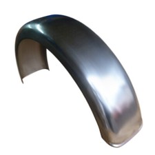 Parafango posteriore in acciaio Custombikes 155 mm per trasformazioni custom Bobber Chopper