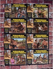 fotobuste TARZAN E IL SAFARI