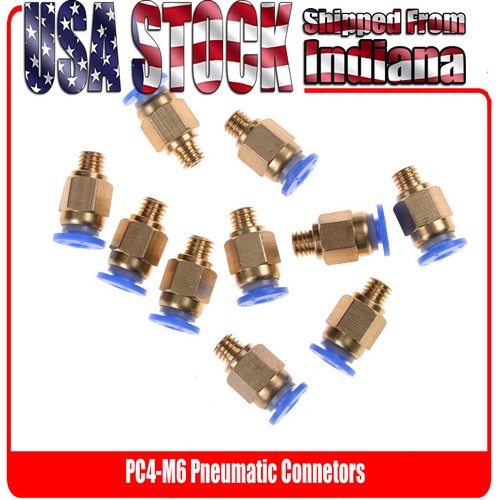Connettore pneumatico pc4 - connettore, pc4-m6