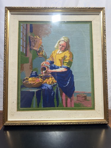 Quadro artistico ricamato