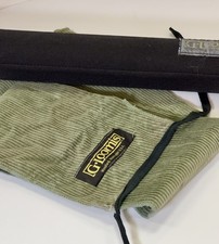 Custodia tubo canna mosca G Loomis con manico in velluto a coste attrezzatura da pesca made in USA